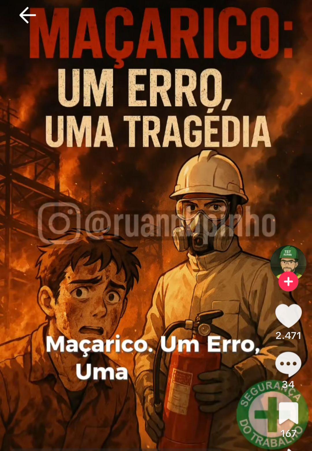 DDS Semanal : Maçarico – Um Erro,uma tragédia!